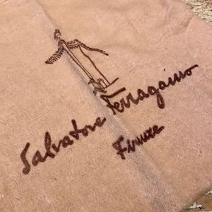 Vintage Salvatore Ferragamo shoe bag